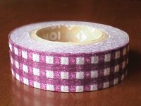 倉敷意匠 ギンガムチェック・プラム【10%OFF】
