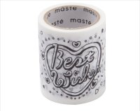 MARK'S maste for Coloring ぬり絵ができるマスキングテープ メッセージ・50mm【40%OFF】