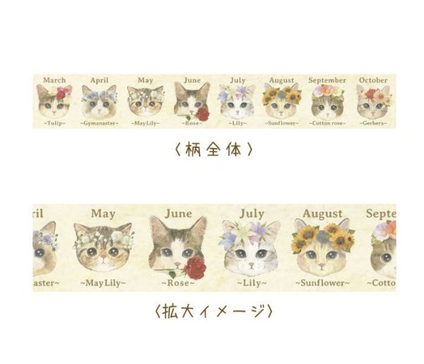 画像2: とことこサーカス　ねこ「fleurs&chats〜Book〜」