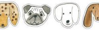 倉敷意匠　トラネコボンボン シールロール30mm (Dog)