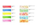 mt art tape 水彩絵の具15mm幅セット