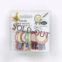 bande 書けるロールステッカー ロゼット