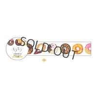 ワールドクラフト キラキラマスキングテープ Donut