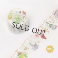 BGM Life 箔押し ドライフラワー