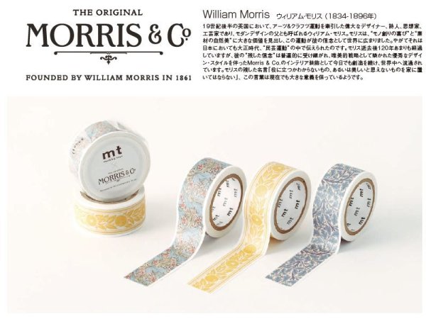 画像7: KAMOI mt×William Morris ウィリアム・モリス Orange Border