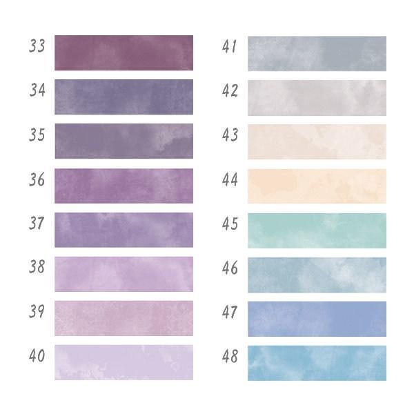 画像5: このはな 和紙水彩マスキングテープ 37