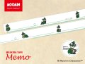 くま ムーミン メモ スナフキン