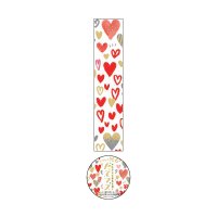 ワールドクラフト キラキラ光るたてマス Hearts