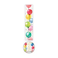 ワールドクラフト キラキラ光るたてマス Balloons