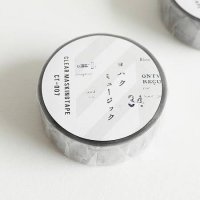 ヨハク クリアマスキングテープ ミュージック