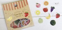 パピアプラッツ moriyue フレークシール フルーツ