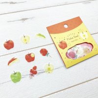 パピアプラッツ moriyue フレークシール Apple