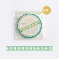 BGM Life 箔押し 5mm ヒナギク