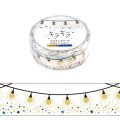 ワールドクラフト キラキラマスキングテープ String lights