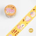 BGM Life 箔押し イエロー・ケーキ【30%OFF】
