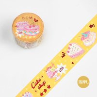 BGM Life 箔押し イエロー・ケーキ【30%OFF】