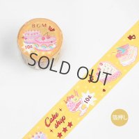 BGM Life 箔押し イエロー・ケーキ【30%OFF】