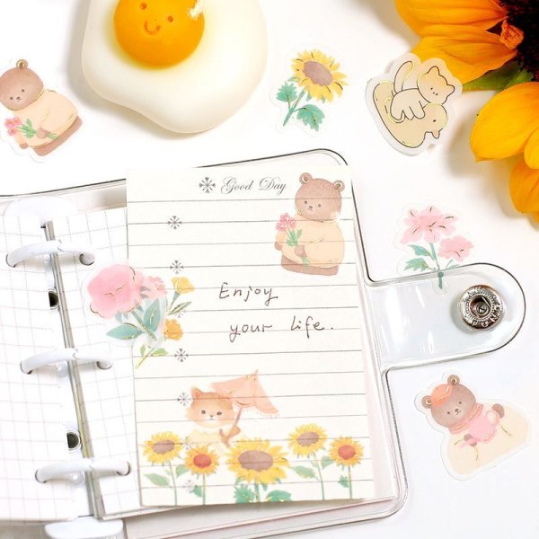 画像5: BGM フレークシール アニマルズ・ガーデン