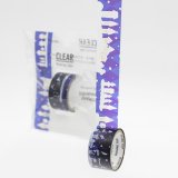 ROUND TOP CLEAR Masking Tape / winter night