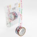 ROUND TOP CLEAR Masking Tape / word【30%OFF】