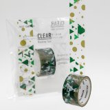 ROUND TOP CLEAR Masking Tape / triangle tree