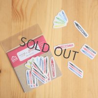 きてら文具 文具メーカーコラボ フレークシール ゼブラ【40%OFF】