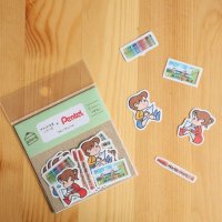 きてら文具 文具メーカーコラボ フレークシール ぺんてる【40%OFF】