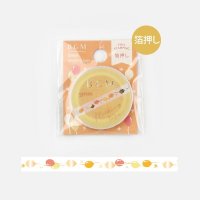 BGM Life 箔押し 5mm ゴールド・風船