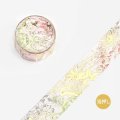 BGM Life 箔押し 花の手紙