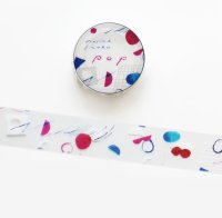 cozyca products 西淑 透明マスキングテープ pop