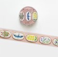 cozyca products 浅野みどり 透明マスキングテープ birds song