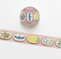 cozyca products 浅野みどり 透明マスキングテープ birds song