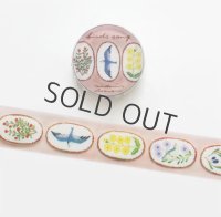 cozyca products 浅野みどり 透明マスキングテープ birds song