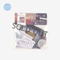 BGM フレークシール 旅日記・全世界