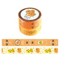 RYU-RYU アデリアレトロ マスキングテープ 2巻セット ズーメイト