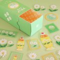RYU-RYU アデリアレトロ 透明フレークシール 野ばな