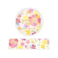 Clothes・pin naminami 箔押し ふんわりフラワー