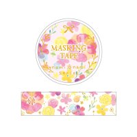 Clothes・pin naminami 箔押し ふんわりフラワー