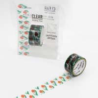 ROUND TOP CLEAR Masking Tape / 花ざかり【30%OFF】