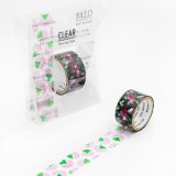 ROUND TOP CLEAR Masking Tape / 桜もち