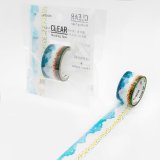 ROUND TOP CLEAR Masking Tape / 花畑