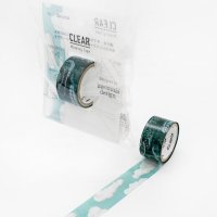 ROUND TOP CLEAR Masking Tape / over the clouds【30%OFF】