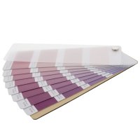 サンスター文具 色見本帳風シール イロメクリ チーク