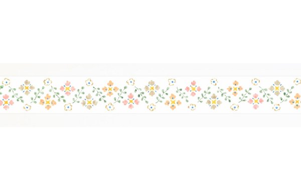 画像2: パピアプラッツ なかうちわか floral pattern