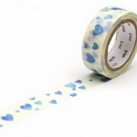 KAMOI mt DECO ハート・スタンプブルーR（無包装）【10%OFF】