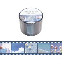 MIND WAVE クリアテープ フィルム blue