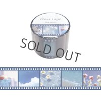 MIND WAVE クリアテープ フィルム blue