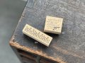 大枝活版室 Original rubber stamp【Standard 005-006】