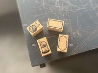 大枝活版室 Original rubber stamp【journal 007-010】