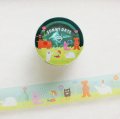 cozyca products AIUEO 透明マスキングテープ SUNNY DAYS